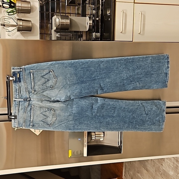 💕MOTHER SUPERIOR💕 The Lasso Sneak Jeans ~ Horsin' Around 33 NWT - Picture 13 of 17